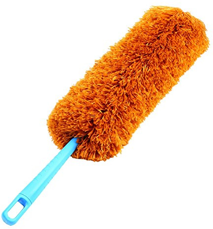 Plumeau En Microfibre, Plumeau électrostatique Plumeau En Microfibre Rouleau De Tissu De Nettoyage Dépoussiéreur électrostatique Pour la Maison(Café)