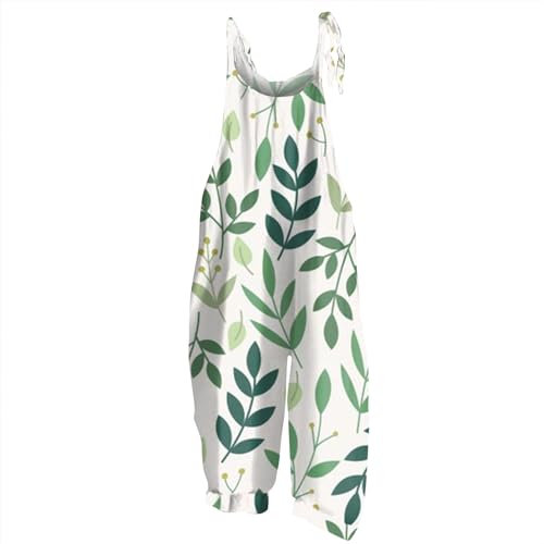 RMBLYfeiye Culottes Hosen Damen Oktoberfest Outfit Jumpsuit Herren Kuschelig Gärtner Kostüm Strand-Strohsack Für Frauen Streifenshirt