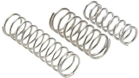NORAZE Druckfeder aus Edelstahl 304, Y-förmige Stoßdämpfungs-Rückholfeder, Drahtdurchmesser 1,2 mm, 10 Stück(100mm 10pcs,9MM_1.2MM)
