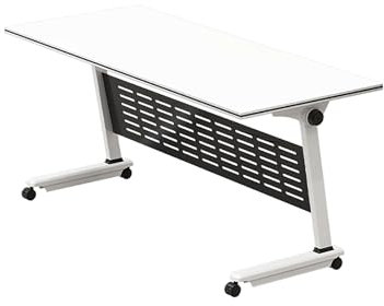 Konferenztisch Klappbar, Schreibtisch Klappbar, Klappbarer Konferenzraumtisch, Mobiler Schulungstisch, Arbeitstisch Klappbar, Zusammenklappbarer Besprechungstisch, Klapp Schulungs Seminartisch(120*60*