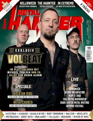 Metal Hammer Magazine Germany 2025-06 Volbeat Metal Church + CD