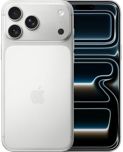 Apple iPhone 17 Pro Max 256 GB: 6,9 Display mit Promotion, A19 Pro Chip, Beste Batterielaufzeit, die es je in einem iPhone gab, Pro Fusion Kamera-System, Center Stage Frontkamera; Silber