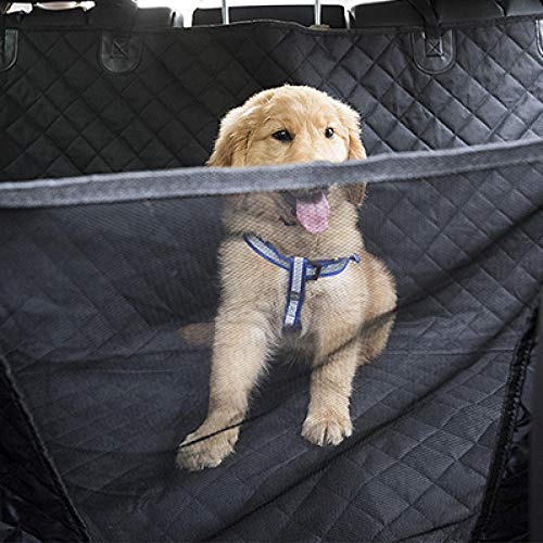 Dog Back Seat Covers Black Boot Protector Car for Pets Rear Hammock Protection Car Seat Cover