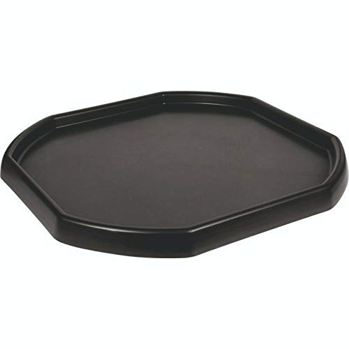 Childrens Fun Play Plastic Small Mixing Tray for Cement Mortar and Sand Plastering (Black)