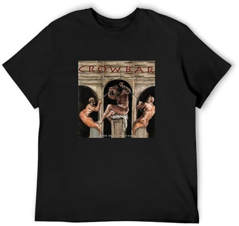 Sudden Men's Crowbar American Band T Shirt Black S