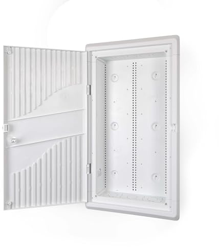 StarTech.com 28-Inch Wall-Mount Media Enclosure, Cable Management Box for Network Distribution, Structured Media Enclosure | Cable Management Box for Network Distribution, 28P1-MEDIA-ENCLOSURE