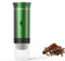 KHEALING Tragbare Kaffeemaschinen, Kapselkaffeemaschinen, Reisekaffeemaschinen, Espressomaschinen, Auto-Kaffeemaschinen für gemahlenen Kaffee und Kapseltasse Kaffee (Grün)