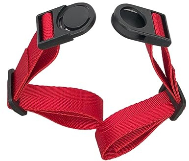 VALICLUD No-slip Backpack Chest Strap with Buckle, Adjustable Anti-skid Shoulder Strap 2.5cm for School Bags and Outdoor Travel (red