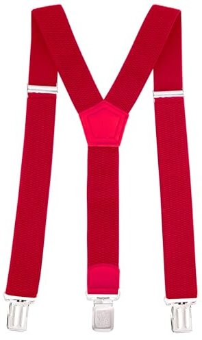 Glamexx24 Hosenträger für Herren Damen: Breit 4cm, Einstellbar und Elastisch Arbeitshose Hosenträger, Starken Metall Clip, Einheitsgröße für Männer und Frauen