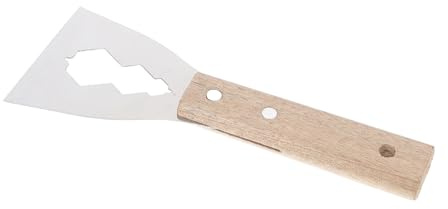 iplusmile Raspador Multiusos De Acero Inoxidable Para Limpiar Cocinas Y Suelos, Eliminar Pintura Y Raspar Papel Pintado.