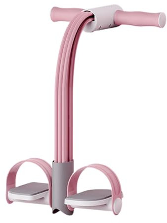 Fitness-Pedal-Abziehseil, Stimmzählung, Spannschnur, Fitness-Yoga-Gurt, 27 x 55 cm, multifunktionales Sit-Up-Gerät und Beintrainer für Erwachsene