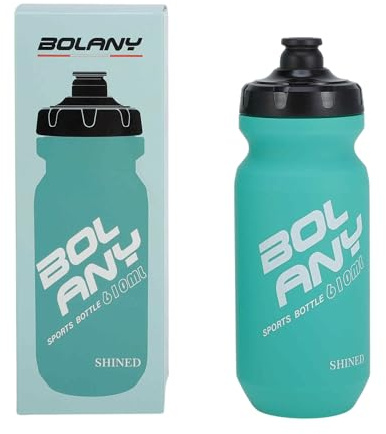 BULLSPANN Bidons de Vélo, 610ml Gourde Anti-Fuites Pour Cyclisme, Pour Gym, Vélo, Yoga, Camping, Bleu Ciel