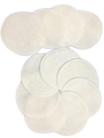 VICASKY 10stücke Schichtige Bambusfasern Make-up Entferner Pads Wiederverwendbare Gesichtswischpads Für Augen-make-up Entfernung Und Tägliche