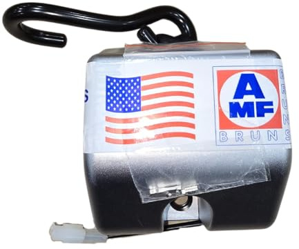 AMF Bruns H450240H1 Protektor Electric Front Tie-Down Belt Reel | Power Retractor with J-Hook | 11.8 Ft Length for WAV Minivans | Replaces H350240H1 | Single Unit