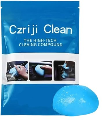 HYFEUOKF Super Dust Clean Clay Dust Slime Toys tangentbord Clean, 160 g, bilrengöringsgel, lerkitt, kit för bärbar dator, rengöringsmedel, lim, bildelar (70 g)
