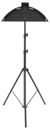 Dartscheibenständer mit freistehendem Stativ, zusammenklappbar, robust, einfach zu montieren, Dartscheibenständerhalter for 17-Zoll- und 18-Zoll-Dartscheiben Ständer Dartscheibe