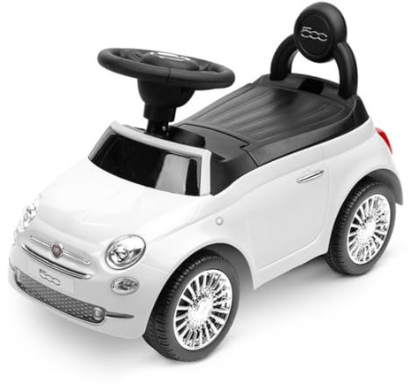 Billy Rutschauto Fiat 500 weiß