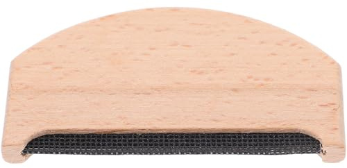 Madera Quitapelusas y Portátil Suéteres de Lana Prendas | Peine Limpiador Compacto, Remueve y Bolas, Diseño de Cepillo, Uso en Jerséis y Bufandas