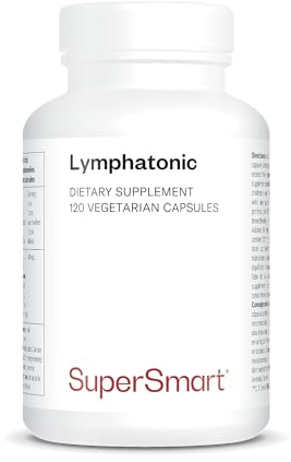 Lymphatonic - Circulation Sanguine et Lymphatique - Sans OGM - SuperSmart | Extrait de Melilotus officinalis - Drainage Lymphatique Jambes - Circulation Veineuse - 100% Végétarien