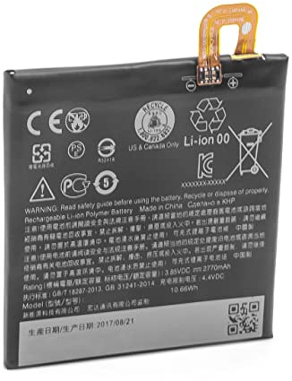 vhbw Akku kompatibel mit Google Nexus S1 | Pixel, Nexus S1 Global TD-LTE Handy Smartphone Telefon (2700 mAh, 3,85 V, Li-Polymer)