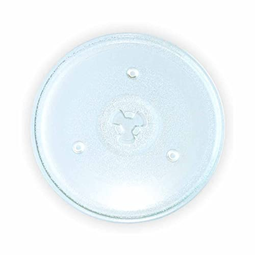 Piatto di vetro per microonde universale da Ø 270mm. Ancoraggio a tre punti. Recamania.