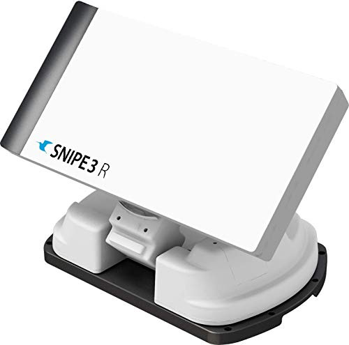 Selfsat Snipe 3 R Single mit Fernbedienung Black Line - GPS Vollautomatische Antenne Skew Sat System