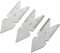 Fishtail Center Gauge Stainless Steel Center Gauge Screw Cutting Thread Measuring Lathe Tool 55°& 60° Industrial Thread Plug Gage Set