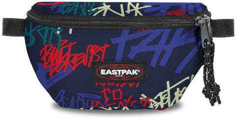 EASTPAK Springer Bauchtasche, Straßen-Blau, 16.5 x 23 x 8.5, Feder: