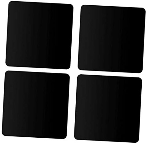 Angoily Acryl-Foto-Requisiten – 4-teiliger Spiegelhintergrund Fotodisplay Reflektierende Tafel Für Heimdekoration