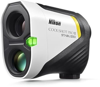 Nikon COOLSHOT Pro III stabilisé, télémètre Laser pour Pratique Golf