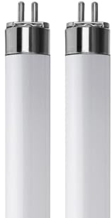 LUXSA Lighting 2 Pack 21w T5 High Efficiency 840 Cool White Fluorescent 849mm Tube 4000k HE