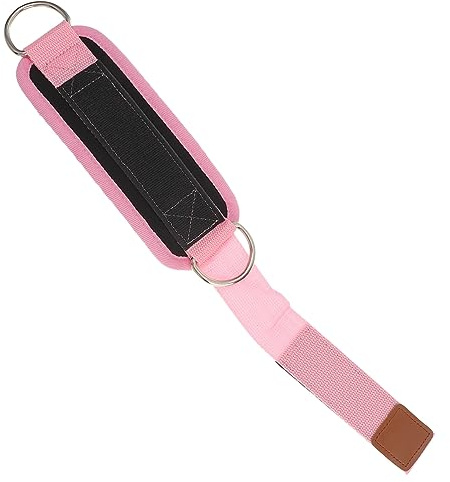 HEMOTON 1 Pièce Bandes de Résistance Élastiques avec Sangle de Cheville Accessoire de Musculation pour Entraînement Intensif Salle de Sport Pratique et Durable Adapté à Tous Âges