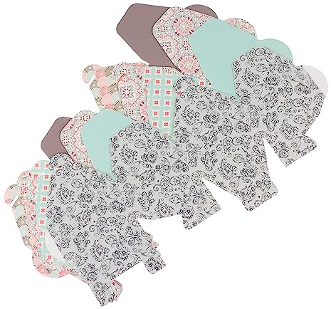TOPPERFUN 20 Stück Duftkerzen Verpackungskartons aus Papier Handgemachte Seifenpapierboxen Kreative Gebäckschachteln für Zuhause Konditorei Party Geschenkboxen