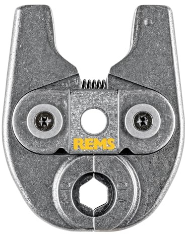REMS 578324 Pressring (Presszangen) Mini V 12 mm, Zubehör für REMS Mini-Press, System AHLSELL A-press koppar | hochbelastbar, aus besonders zähhartem Spezialstahl, systemkonformes, sicheres Pressen