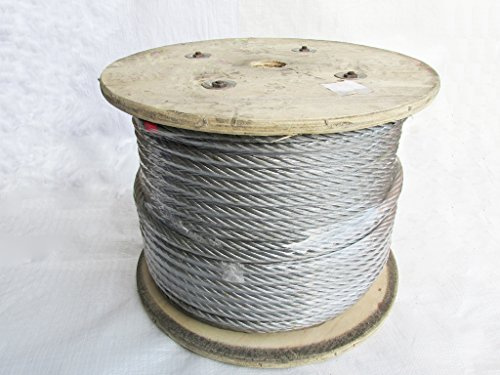 100M Galvanised Steel Wire Rope Cable 12MM 6x12