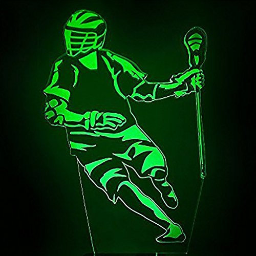 HPBN8 Ltd 3D Eishockey Lampe Nacht Licht USB Power 7 Farben Amazing Optical Illusion 3D LED Lampe Formen Kinder Schlafzimmer Geburtstag Weihnachten Geschenke