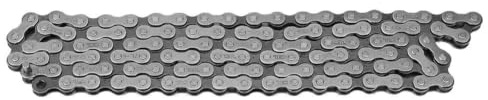 Single Speed Kette f¨¹r Mountainbike 106 Glieder | Robuste Fahrradkette mit Hohlkettengliedern Langlebig f¨¹r Trekking und Gel?nde