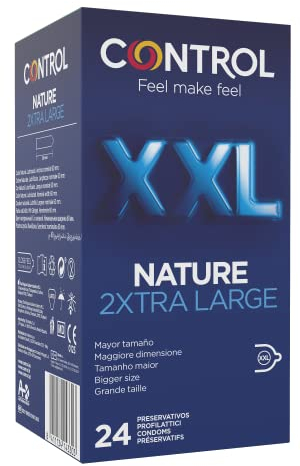 CONTROL Nature XXL Preservativi taglia double extra large - 24 profilattici