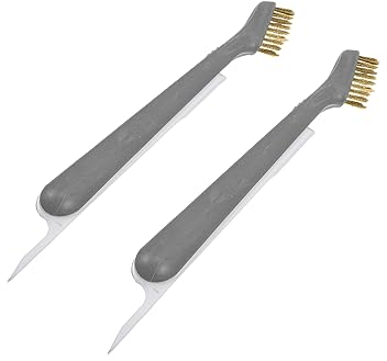 MAGICLULU 2piezas Cepillo De Limpieza para Cocina Cepillo De Alambre para Campana Extractora y Cocina Multifuncional Mango Ergonómico Herramienta Práctica y Duradera para Fregar Estufa y Sup