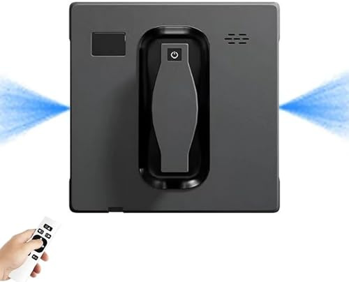 BTAISYDE Robot Window Cleaner,Dual Water Spray,Smart Memory,High Vacuum Suction, Laser Sensor, Home Wall Glass Cleaning Robot