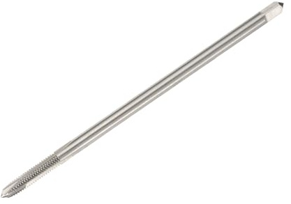 QUARKZMAN M4 x 0.7 H2 Taraud Métrique À Pointe Spirale 100mm (4) | Taraud Extra Long Pour Filetage, Taraud En Acier Rapide Pour Machine Outil