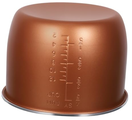 LALADEFIEE Olla de Repuesto para Arrocera de Aleación de Aluminio 6l | Repuesto para Olla Eléctrica, Accesorios para Olla, Recambio de Olla Arrocera, Uso Doméstico