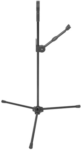 Alipis Supporto per Arco Compound Nero con Stabilizzatore e Asta Bilanciere Regolabile Stand Metallico Versatile per Esposizione e Tiro con Arco