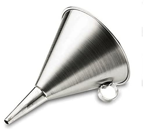 Lacor 62516 - Embudo Acero Inoxidable 16 cm. - Uso Profesional y Doméstico | En acero inoxidable, trasvasa líquidos sin derrames; ideal para cocina profesional y uso diario en casa, versátil y duradero