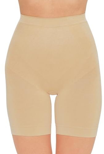 SUSA Damen Miederhose mit Bein 5511 - Größe S-XL - Komfortable Radlerhose mit hoher Taille & bequemer Passform - Figurschmeichelndes Design - Ideal für Alltag & besondere Anlässe