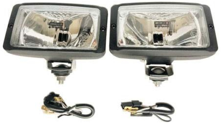 2x Scheinwerfer 12V/24V Halogen Zetor Traktor SUV Universal Fernlicht H3