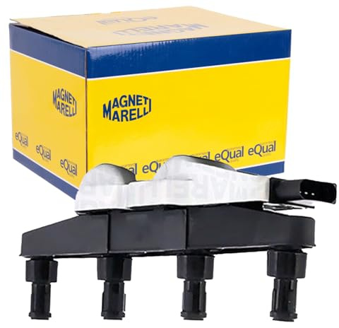 Magneti Marelli 060717058012 Zündspule | Kompatibel mit: SEAT AROSA, SKODA FABIA I, FABIA I Combi, FABIA I Praktik, FABIA I Stufenheck, OCTAVIA I, OCTAVIA II