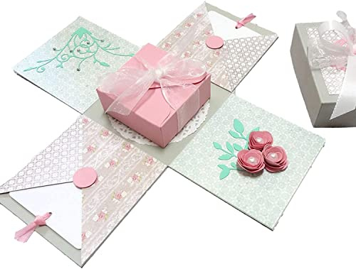 Geldgeschenk zur Hochzeit Geburtstag Geburtstagsgeschenk Hochzeitsgeschenk Explosionsbox