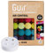 Ghirlanda luminosa con palline di cotone a LED USB, telecomando senza fili, caricabatterie doppio USB 2 A incluso, 4 intensità diverse, 16 o 24 palline