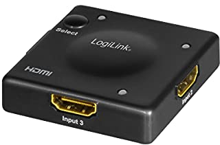 LogiLink HDMI-Switch, 3x1-Port, 1080p/60 Hz, Mini